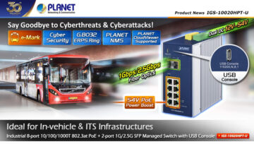 IGS-10020HPT-U. Идеально подходит для автомобильной и ИТС-инфраструктуры